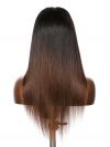 HANAN-BEGINNERS’WIG COLLECTION - 10-MIN LACE WIG-OMBRE STRAIGHT-LACE CLOSURE WIG
