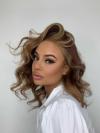 Hairstylist Collection-NEW&GORGEOUS ASH BLONDE HIGHLIGHT T PART LACE CLOSURE WIG WITH WAND CURLS-CCW708