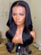 13*6 SUPER FINE INVISIBLE HD LACE-GORGEOUS HUMAN HAIR LACE FRONTAL WIG WITH WAND CURLS-HD927