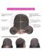 New&Upgraded 5×5 Invisible Real HD lace Closure Body Wave Human Hair with Bangs-SWC053