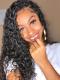 Indian virgin lace front curly wig-LFC001