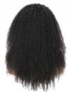 22 inches kinky curly indian remy lace front human hair wig - LFC007