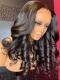 Human Hair Full Lace Wig Curly NEW BEGINNER FRIENDLY PRESTYLED STRAIGHT HUMAN HAIR WIG WITH WAND CURLS-4*4 LACE CLOSURE CAP-WE69