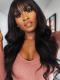 Natural Wavy Lace Front Wig with Bangs-LFW992