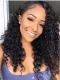 Deelp Curly Natural Black Lace Front Wig-LW027
