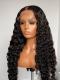 New&Upgraded 5×5 Invisible Real HD lace Closure Long Curly Human Hair-SWC049