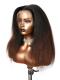 REINA-OMBRE KINKY STRAIGHT-LACE FRONTAL WIG