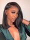 Straight Bob Natural Color Lace Frontal Wig-LFB871