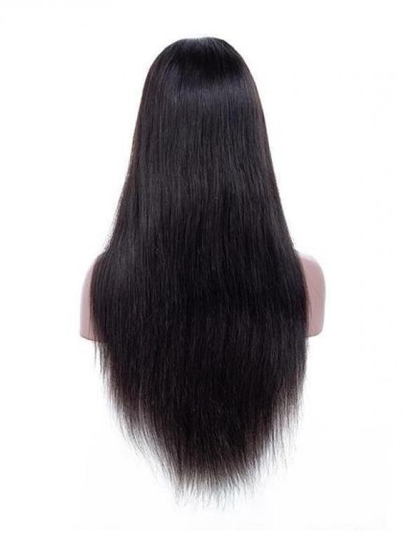 Human Hair Full Lace Wig Curly Ash Brown