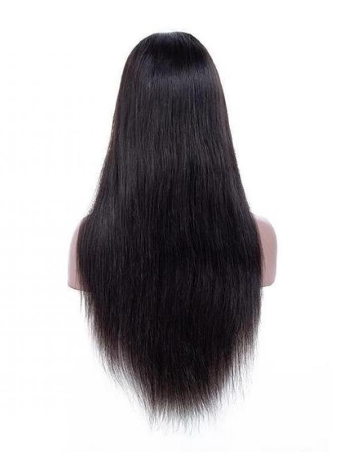 Human Hair Full Lace Wig Curly Ash Brown