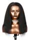 SOFIA-NATURAL BLACK KINKY STRAIGHT-LACE FRONTAL WIG