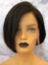 10 Inches 180% density indian remy 360 lace frontal wig bob-WE008