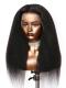 NORAH-NATURAL BLACK KINKY STRAIGHT-LAVE FRONTAL WIG