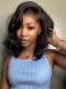Short Wavy Lace Front Wig for Summer-LW161