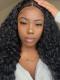 Curly Human Hair Lace Front Wigs With Baby Hair For Black Women -LFB715