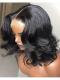 New Human Hair 5×5 Invisible HD lace Closure Wig with Wand Curls-HDC001