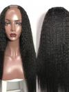 New U-part Natural Color Human Hair Wig-UP001