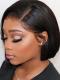Easy affordable 10 inches short side part human hair wig