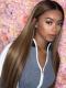 Summer New Brown Silky Straight Lace Front Wig-CL009