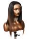 HANAN-BEGINNERS’WIG COLLECTION - 10-MIN LACE WIG-OMBRE STRAIGHT-LACE CLOSURE WIG