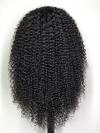 150% density indian remy curly 360 lace frontal human hair wig-WE033