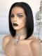 Easy affordable short middle part human hair wig