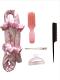 pink heatless silk roller kit