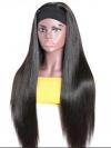 New Protective Style For Black Natural Hair-Quick Fix Elegant Silky Striaght Headband Wig For Last Minute Problems-HW002