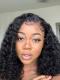 Natural Hairline Curly Lace Frontal Wig-LFW968