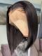 10-18 inches Silky Texture Natural Color Lace Front Bob-LW080