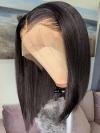 10-18 inches Silky Texture Natural Color Lace Front Bob-LW080