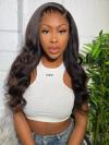 Human Hair Full Lace Wig Curly Ash Brown