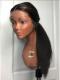 NEW Brown Highlight Kinky Straight Human Hair Lace Wig-CL006