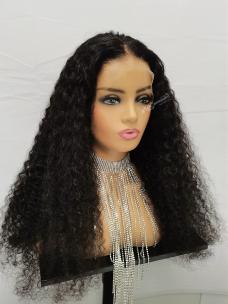 New Effortless Get Up To Go Series| Natural Curly 13*6 Lace Front- GT001