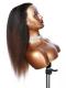 REINA-OMBRE KINKY STRAIGHT-LACE FRONTAL WIG