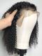 150% density indian remy curly 360 lace frontal human hair wig-WE033
