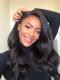 Human Hair Full Lace Wig Curly Ash Brown