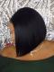 Invisible HD skin melt swiss lace 6 inches deep parting human hair lace front bob wig