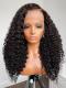 NEW NO DIY - REAL INVISIBLE HD LACE - DEEP CURLY HUMAN HAIR SIDE PART LACE FRONT WIG-HD903
