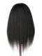 BELLA--BEGINNERS’WIG COLLECTION - 10-MIN LACE WIG-NATURAL BLACK KINKY STRAIGHT-LACE CLOSURE WIG