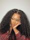 BIG&FULL-NEW LACE FRONTAL HUMAN HAIR CURLY WIG-WLF299