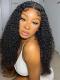 CURLY BRAZILIAN VIRGIN HAIR 360 INVISIBLE HD LACE FRONTAL WIG-SWE003 